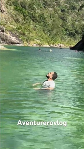 🌊 Disfrutando un baño entre dos aguas 💦 #aventurerovlog #automobile