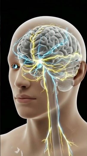 Your Brain Reacts Like THIS in Real Time #3danatomy #medicalanimation #viral