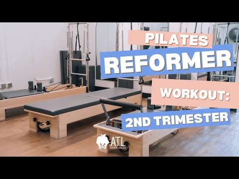 20-Minute Pilates Reformer Workout | Safe Second Trimester Pregnancy Exercises