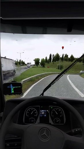 ETS2 Ultra Realism Graphics Mods – Real Physics + Rainy Weather