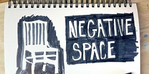 Art Lesson #13: Draw Negative Space