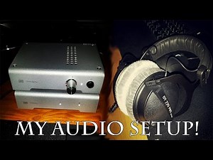My Audio Setup for Gaming / Music (Schiit Stack + DT 770's)