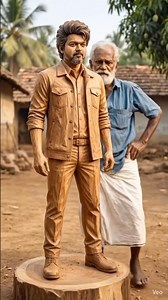 Wooden Thalpati Build From Mangoo Wood | Full Hand Carving Process | Realistic Mage of Wood #shorts