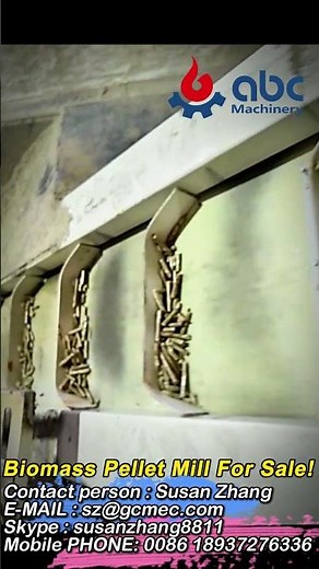 Wood Pellet Mill in Action | BPM42 & BPM508 by ABC Machinery