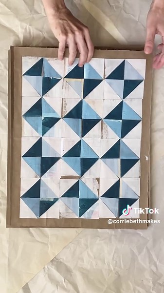 New work! New experiments. Same ethos: repurposed paper! On my site! ✂️✂️✂️