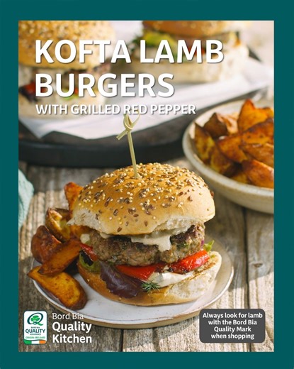 1.8K views | From prep to plate in 30 minutes⏱️ Lamb is your everyday hero - easy to cook, endlessly adaptable. These kofta burgers are proof that great meals don’t need to be complicated. #MakeYourMark #DinnerGoals #BordBiaQualityMark #LambRecipes #AutumnMeals | Bord Bia - Irish Food Board | Facebook