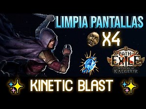 [POE 3.25] TRICKSTER KINETIC BLAST | GUIA PASO A PASO