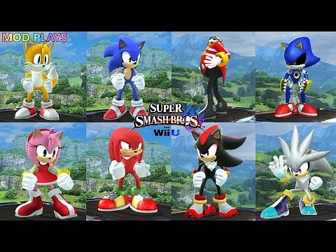 Mod Plays: Super Smash Bros. (Wii-U) - Sonic Smash Bros.