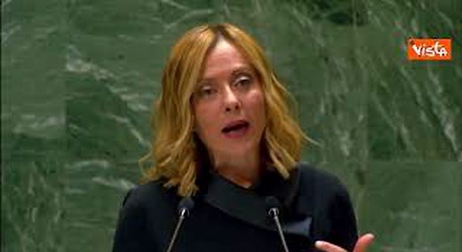 Meloni all'Onu: "Piano Mattei per l'Africa è condividere, non imporre"