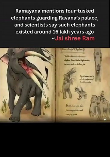 Four-Tusked Elephants of Ramayana — Science Meets Itihasa