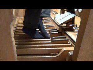Ein feste Burg ist unser Gott. Choralbearbeitung. J.S. Bach. BWV 720. Martin-Luther-Kirche, Ulm.