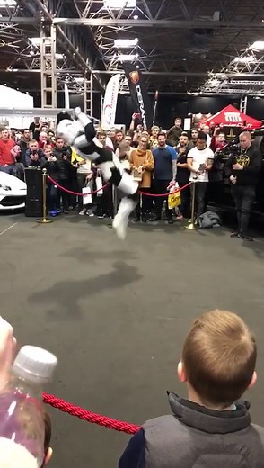 Epic Storm Trooper Break Dancing Performance