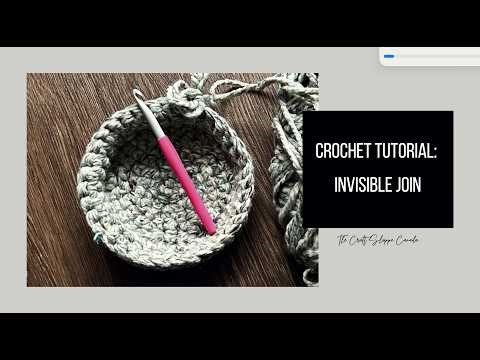 How to Crochet an Invisible Join | Seamless Finish for Rounds