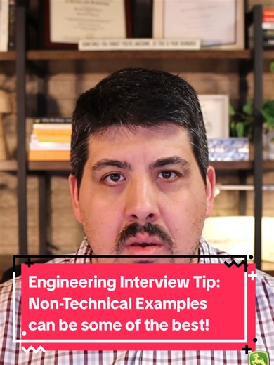 Sometimes I coach people who feel like their interview examples aren't technical enough, but they could be a diamond in the rough waiting to be polished up and shine! #engineeringstudent #engineeringlife #careertok #careeradvice