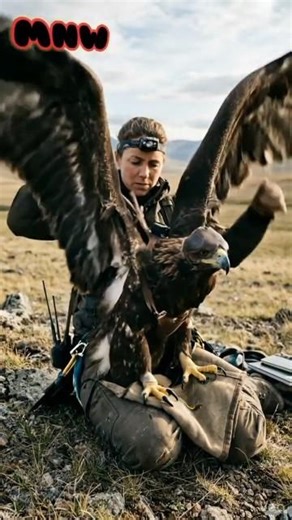 Eagle Hunting in Action | Precision from the Sky #wildlife #shorts #eaglehunters