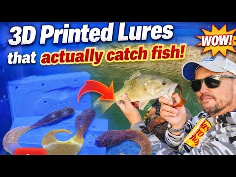Making Fishing Lure Molds with a 3D Printer (and catching smallmouth!)