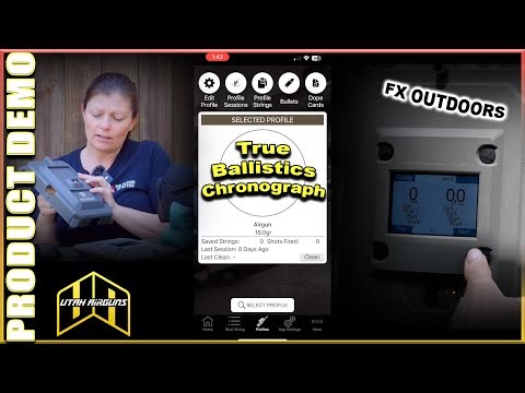 UTAH AIRGUNS – True Ballistics Chronograph FX Outdoors - Gateway to Airguns Product Demo