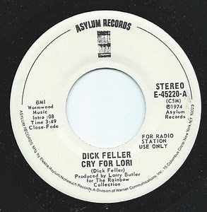 Dick Feller - Cry For Lori