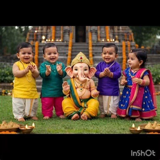 Ganpati Aarti| गणपती आरती 🙏🌸🙏 # shorts #youtubeshorts #ganesh #viral #trending
