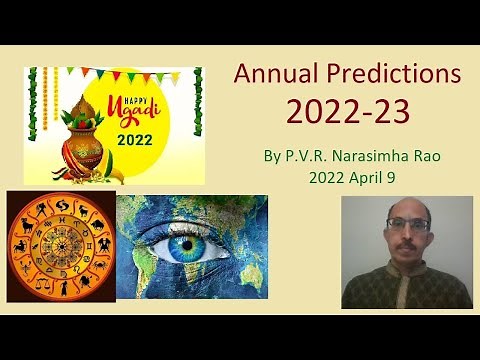 Annual Predictions for 2022-23