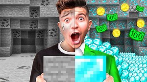 Minecraft But Crafting Gets Richer | Preston Tv