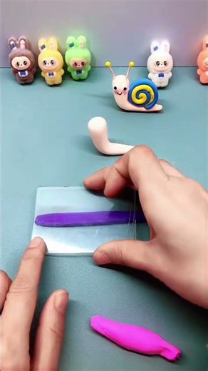 Tutorial on making snails from ultra-light clay. Use ultra-light clay to make cute little snails