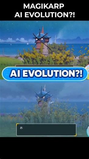 Pokémon Magikarp AI Evolution