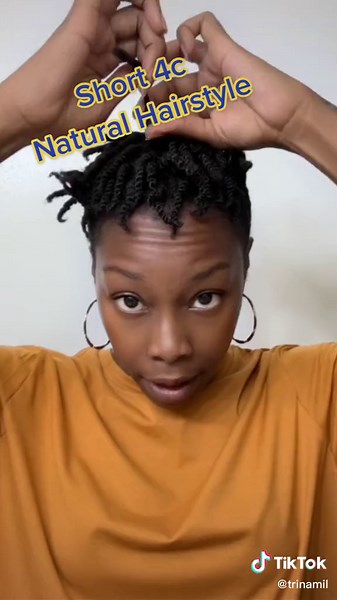 Quick Protective Style Tutorial for Short Natural Hair
