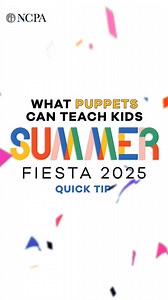 Quick Tip 2: What can a puppet teach your child? A lot more than you think. Here's a tip from instructor Charu Prasad that shows how puppetry opens doors to self-expression. Book now: https://go.ncpamumbai.com/PuppetryWorkshopSF'25 🎫 Puppetry Workshop 🗓️ Jun 25 ⏰ 10:30 am 📍 West Room 1 #PuppetryWorkshop #KidsWorkshops #CreativeLearning #TheatreForChildren (Puppetry for kids, creative expression, workshops for children, performing arts) | NCPA Mumbai