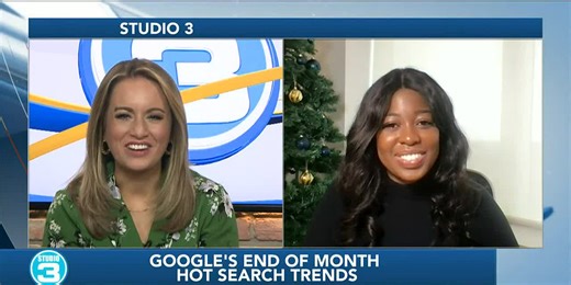 Google’s end of the month hot search trends