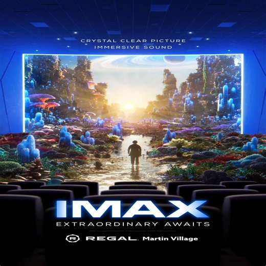 1.9K views | Experience IMAX with Laser at Regal Martin Village. 朗  | Regal | Facebook