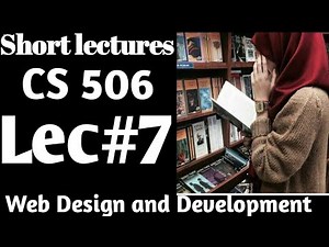 cs506 lecture 7||cs506 short lecture 7||cs506 short lecture series||cs506 highlight handouts||