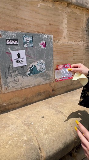 Hello My Name Is Stickers Graffiti - Handstyle DC Artwork