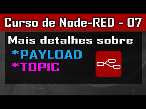 Manipulando as mensagens de payload e topic [Node-Red] - Curso de Node - Aula 07