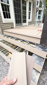 Our miters don’t QUACK, but this duck does! 🦆 . . Deckorators #designandbuild #duckaroundandfindout #stair #framing #deck | Premier Outdoor Living