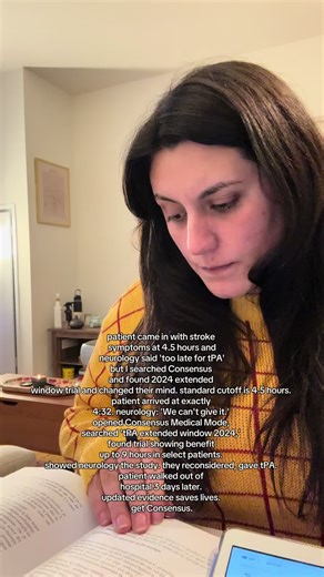 How Consensus App Changed Stroke Treatment Decision