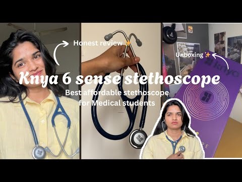 Best affordable stethoscope for medical students!! Ft. Knya