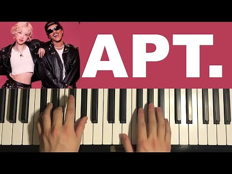 How To Play - ROSÉ & Bruno Mars 'APT.' (Piano Tutorial Lesson)