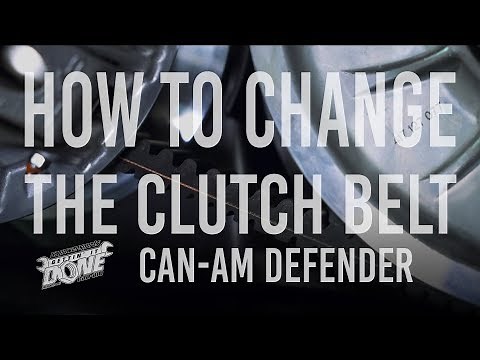 How to change the Clutch Belt on your Can-Am Defender | Gettin’ It Done