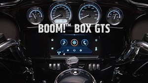 The new Boom! Box™ GTS infotainment system for select Harley-Davidson Touring and Trike motorcycles offers the contemporary look, feel and function of the latest mobile devices and tablets. | Toad Suck Harley-Davidson