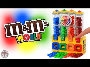 M&M's Chocolate Candy Custom LEGO Dispensers