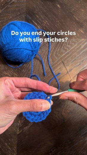 Invisible Seam for Crochet Circles: No More Bumps!