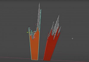 Blenderで折れた木の板を作るチュートリアル動画とサンプルデータ｜3DCG最新情報サイト MODELING HAPPY