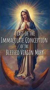 Morning Prayer to the Immaculate Conception – Start Your Day with Grace #shorts