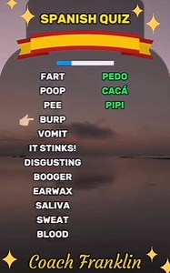 557K views · 735 reactions | ENGLISH TO SPANISH LESSON #SPANISH #LEARNSPANISH #SPANISHLESSON #NOCOPYRIGHTINTENDED | Franklin - Online LET, CSE, IELTS & Celpip Private Tutorial | Facebook