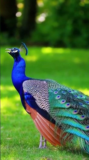 Majestic Peacock Sound in Nature 🦚🔊🌿