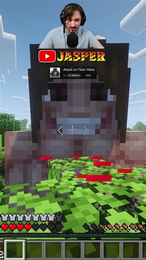 I'M FACE A TITAN FROM SNK MINECRAFT!