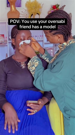 Using a Fashion Model for Makeup Tips