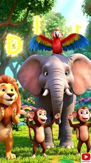 Animal ABC song #FunLearning #KidsABC #LearnWithJoy