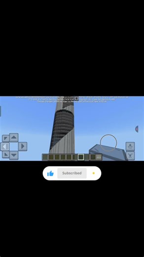 i build a tall tower in Minecraft